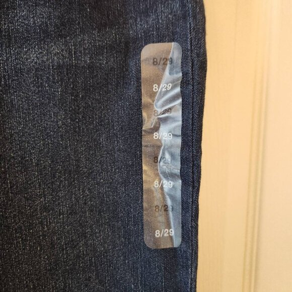 GAP Denim High Rise Favorite Jegging 8/29 Dark Wash Stretch Womens Jeans - Picture 3 of 10